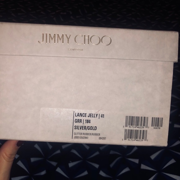 Jimmy Choo Lance Jelly Gladiator Sandals/Sz 41 - Picture 4 of 7